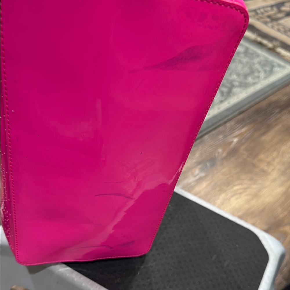 Kate Spade Pink Nylon Tote with Glossy Finish - Picture 7 of 11